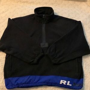 Vintage fleece Polo Jeans Co Ralph Lauren pullover adjustable bottom